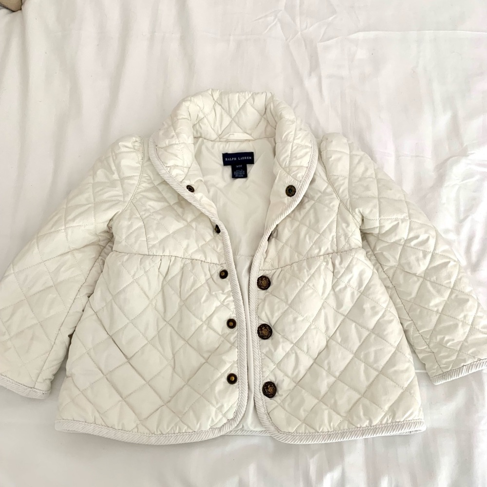 Ralph Lauren Cream Coat